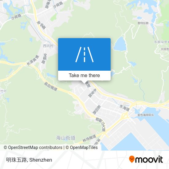明珠五路 map