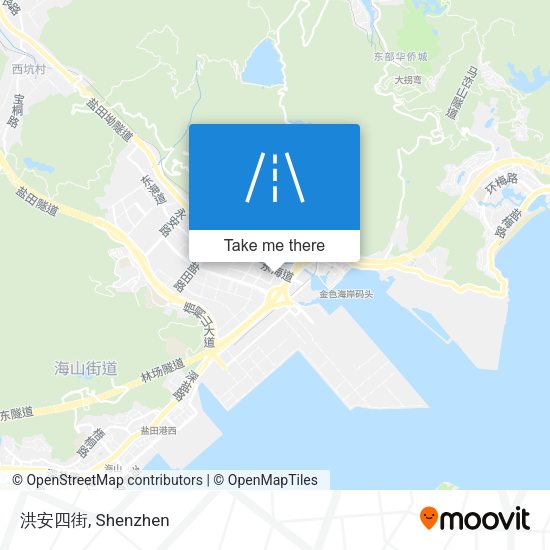 洪安四街 map