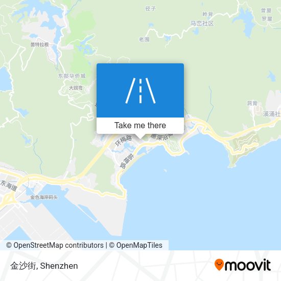 金沙街 map
