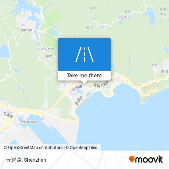 云起路 map