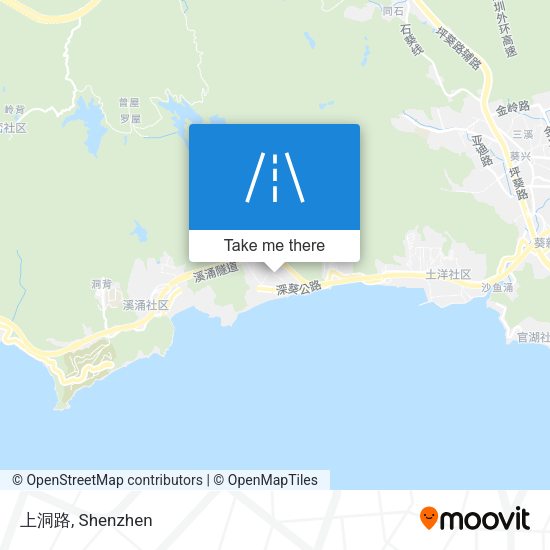 上洞路 map