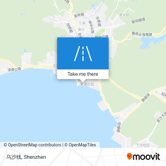 乌沙线 map