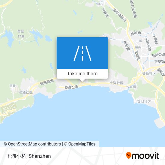 下湖小桥 map