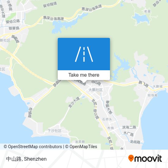 中山路 map