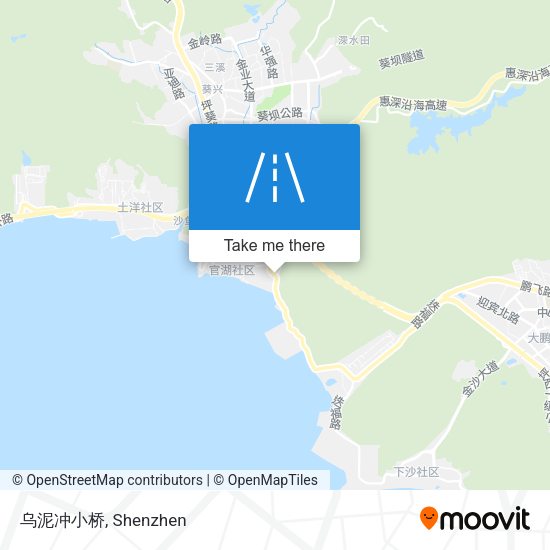 乌泥冲小桥 map