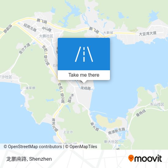 龙鹏南路 map