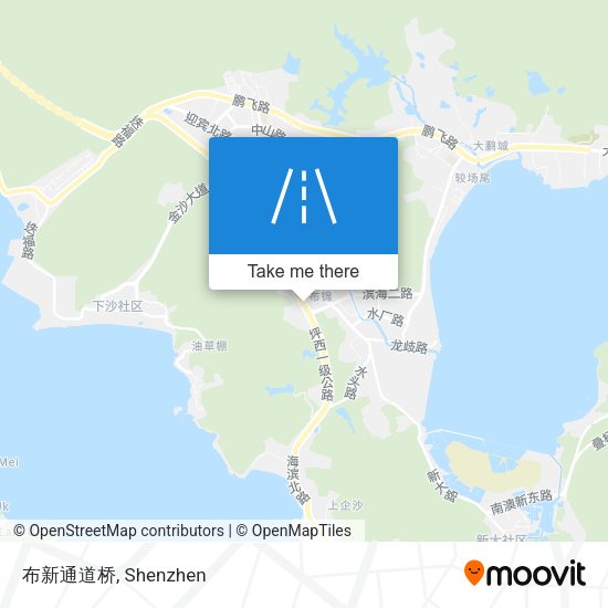 布新通道桥 map