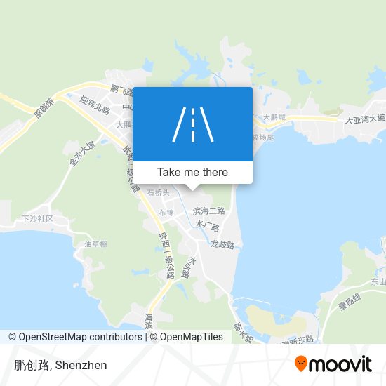 鹏创路 map
