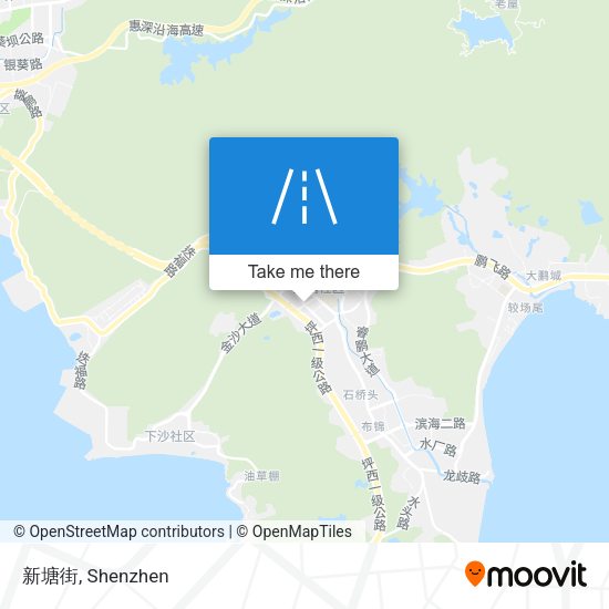 新塘街 map