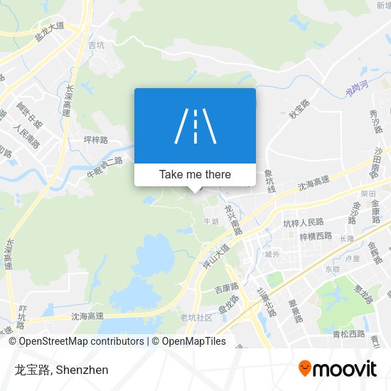 龙宝路 map