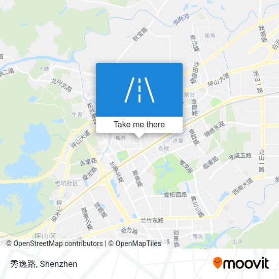 秀逸路 map