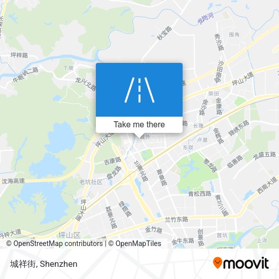城祥街 map
