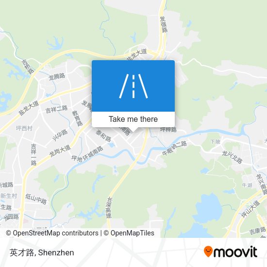 英才路 map