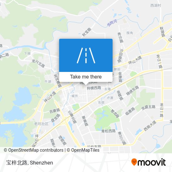 宝梓北路 map