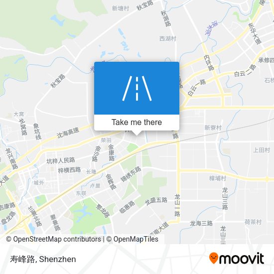 寿峰路 map