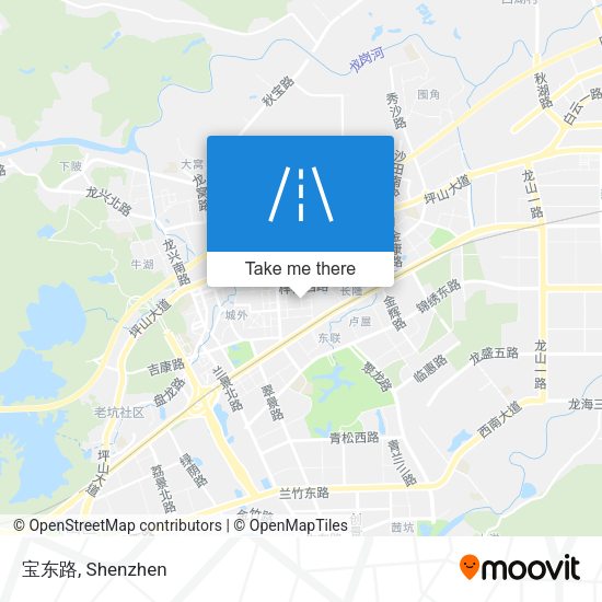 宝东路 map