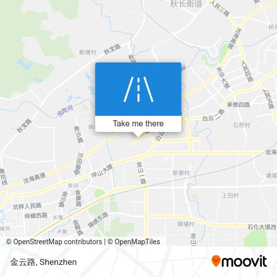 金云路 map
