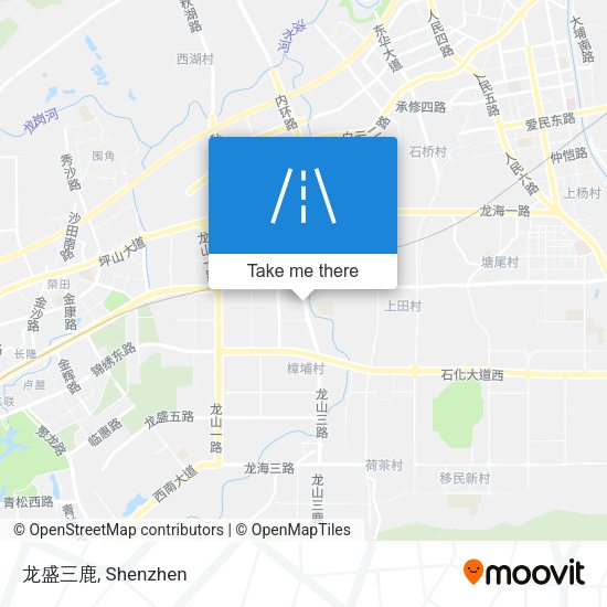 龙盛三鹿 map