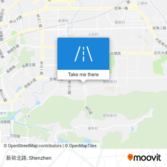 新荷北路 map