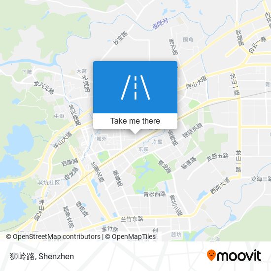 狮岭路 map