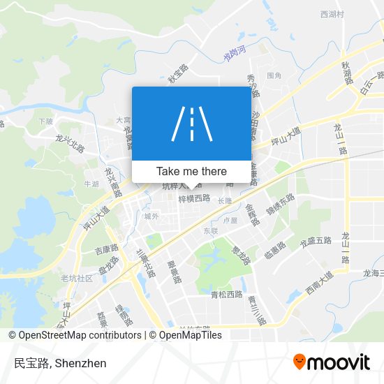 民宝路 map