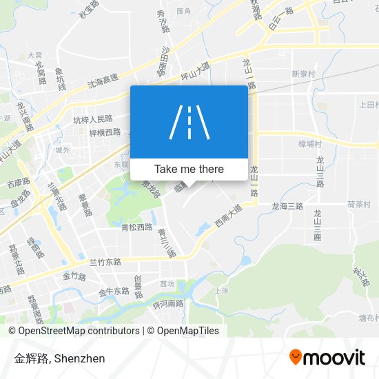 金辉路 map