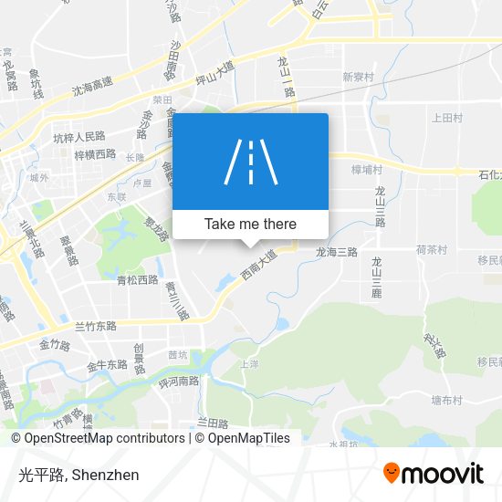 光平路 map
