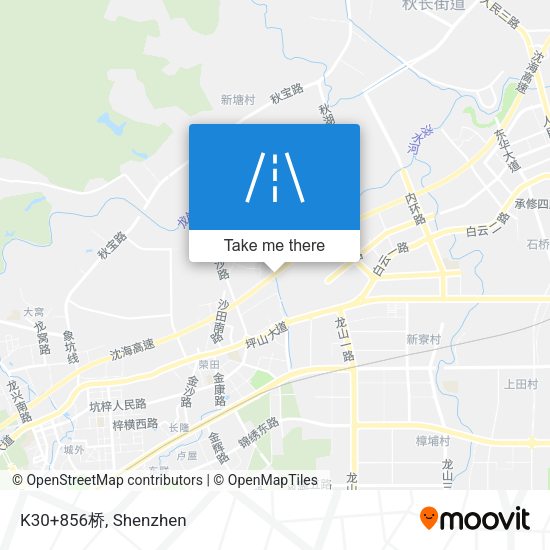K30+856桥 map