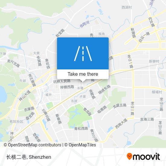 长横二巷 map