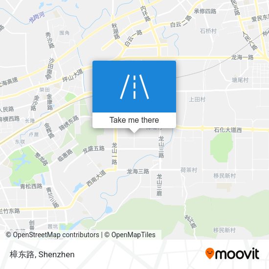 樟东路 map