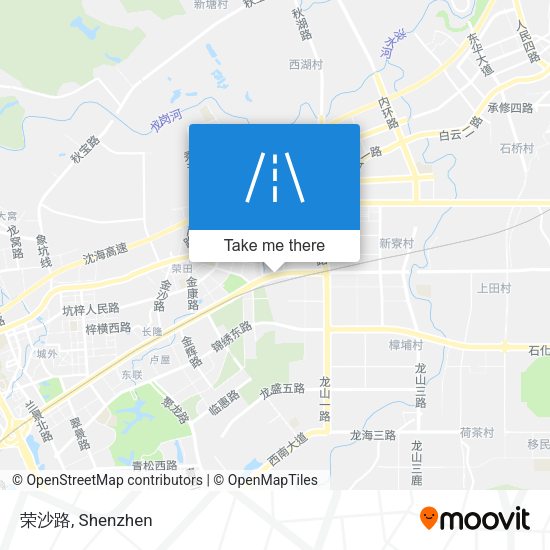 荣沙路 map