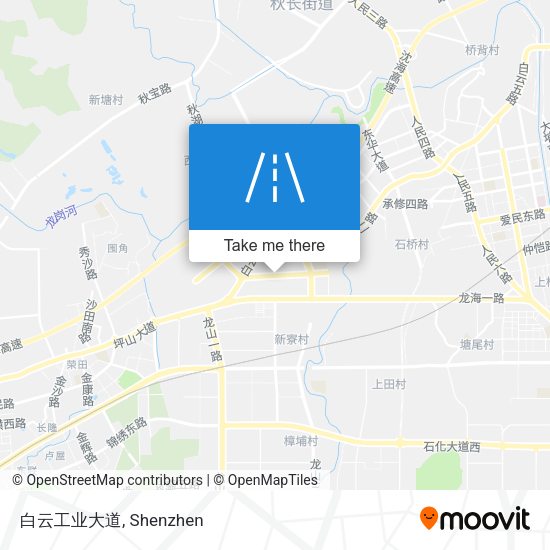 白云工业大道 map