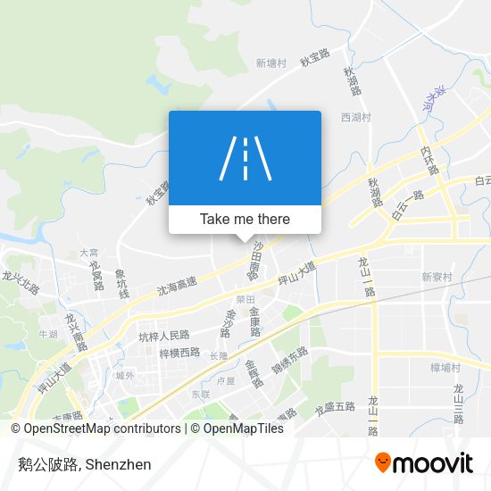 鹅公陂路 map
