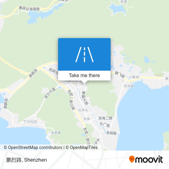 鹏烈路 map