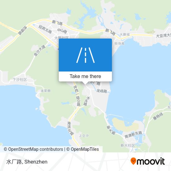 水厂路 map