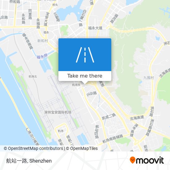 航站一路 map