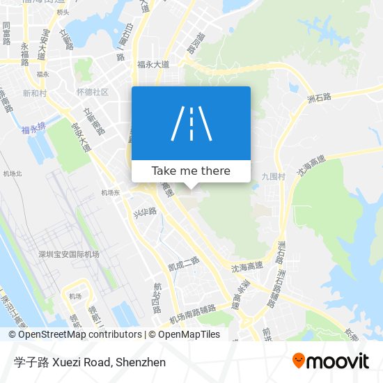 学子路 Xuezi Road map