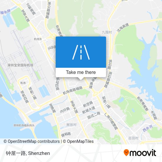 钟屋一路 map