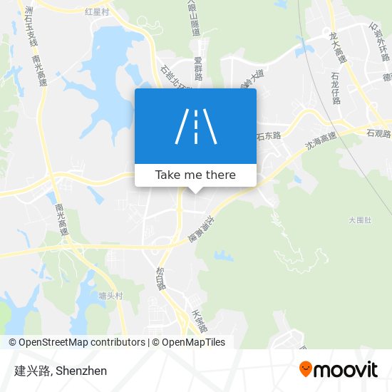 建兴路 map