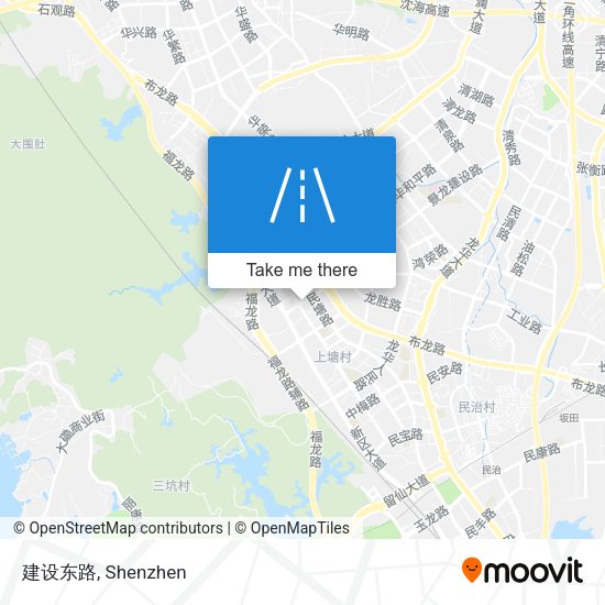 建设东路 map