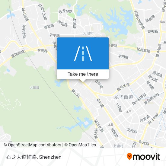 石龙大道辅路 map