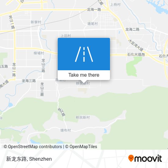 新龙东路 map