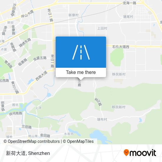 新荷大道 map