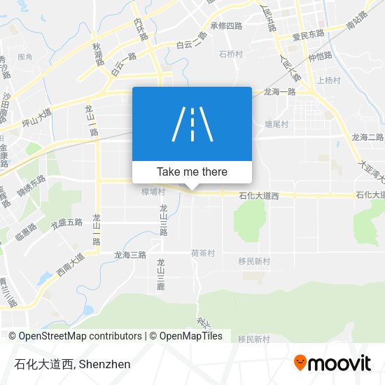 石化大道西 map