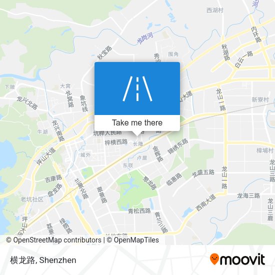 横龙路 map