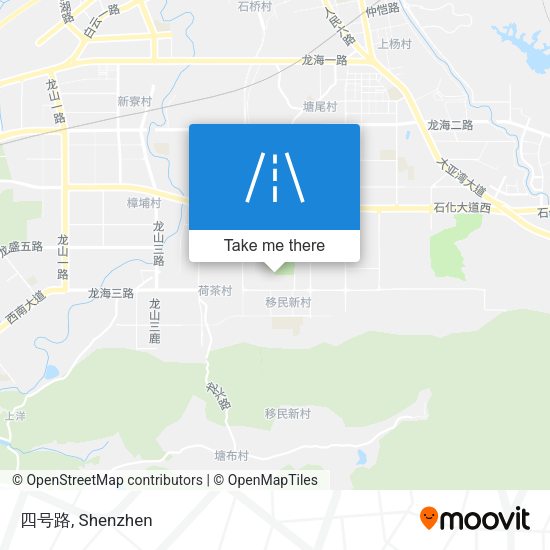 四号路 map