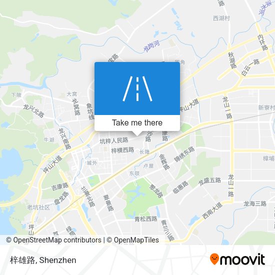 梓雄路 map