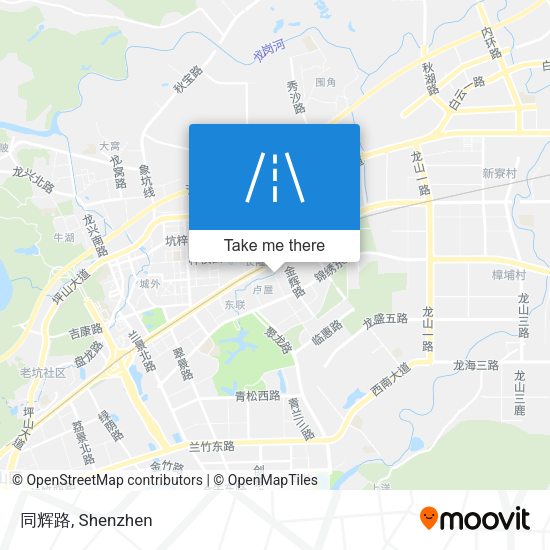同辉路 map