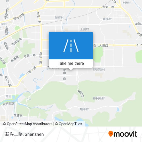 新兴二路 map