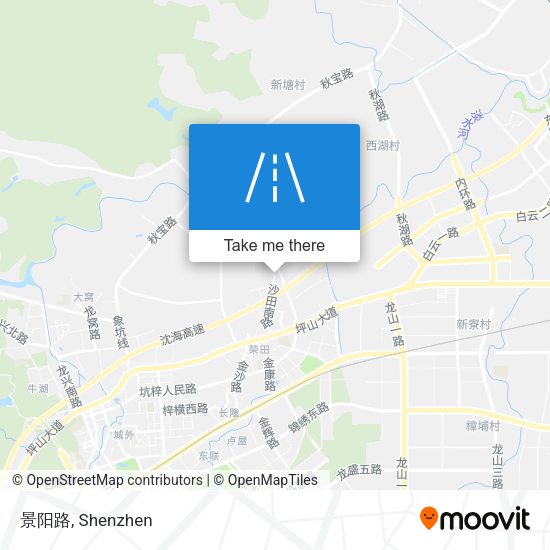 景阳路 map